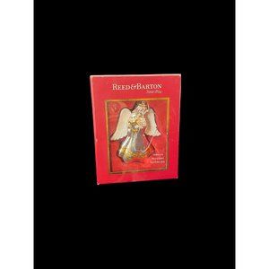 Reed And Barton Silver Plated Angel Christmas Tree Ornament